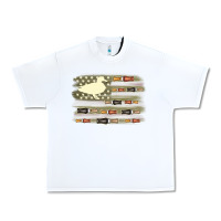 White duck hunter flag Urban Heavy Tee - MaliasSmallBusiness