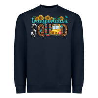 Navy transportation squad Heavyweight Sweatshirt - NancyCooperArtShop