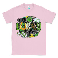 Bubblegum Pink one lucky nurse Classic Tee - MaliasSmallBusiness