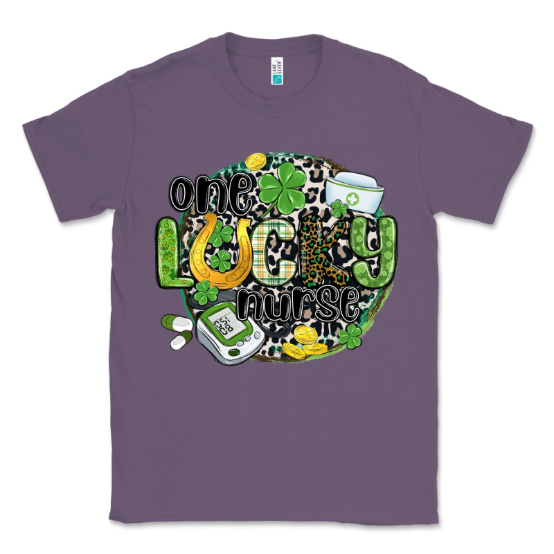 One Lucky Nurse Classic Tee by MaliasSmallBusiness | Teevron