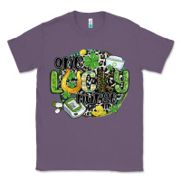Lavender one lucky nurse Classic Tee - MaliasSmallBusiness