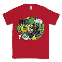 Red one lucky nurse Classic Tee - MaliasSmallBusiness