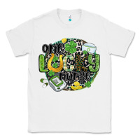 White one lucky nurse Classic Tee - MaliasSmallBusiness