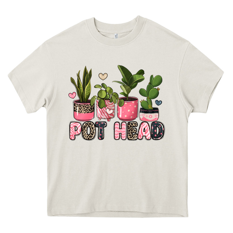 Pot Head Plants Heavy Core Tee by JahusDesignShop | Teevron