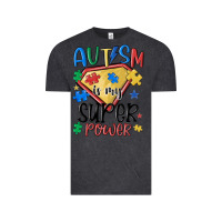Vintage Black autism is my super power Vintage Tee - MaliasSmallBusiness