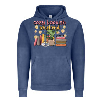 Vintage Denim cozy bookish weekend Vintage Hoodie - MaliasSmallBusiness