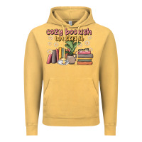 Vintage Mustard cozy bookish weekend Vintage Hoodie - MaliasSmallBusiness