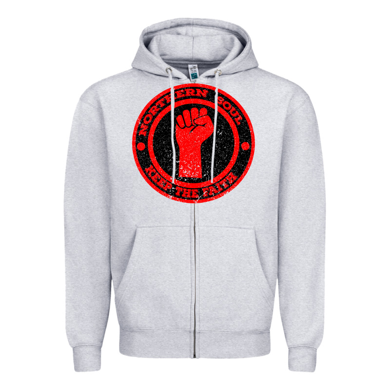 Northern Soul Keep The Faith Zipper Hoodie by Bettercallsaul | Teevron