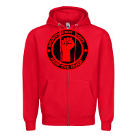 Red Northern Soul Keep the Faith Zipper Hoodie - Bettercallsaul