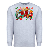 Heather Grey cinco de mayo cma Premium Sweatshirt - CowGirlArtShop