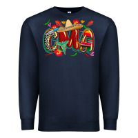 Navy cinco de mayo cma Premium Sweatshirt - CowGirlArtShop