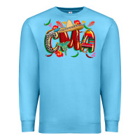Ocean Blue cinco de mayo cma Premium Sweatshirt - CowGirlArtShop