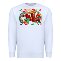 White cinco de mayo cma Premium Sweatshirt - CowGirlArtShop