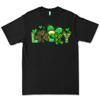 Black lucky st patrick s day Premium Tee - Artiststas