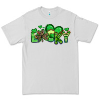 Dove Grey lucky st patrick s day Premium Tee - Artiststas