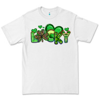 White lucky st patrick s day Premium Tee - Artiststas