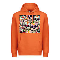 Carrot cinco de mayo skull Premium Hoodie - CowGirlArtShop