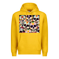 Lemon cinco de mayo skull Premium Hoodie - CowGirlArtShop
