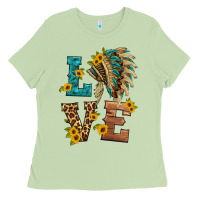 Matcha love indian headdress Ladies Tee - HRA Design Shop