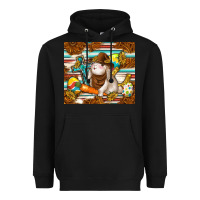 Black western bunny Heavyweight Hoodie - TumblerDesignByShophia