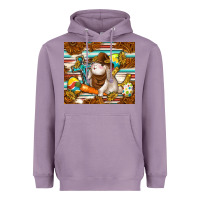 Lavender western bunny Heavyweight Hoodie - TumblerDesignByShophia