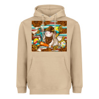 Mushroom western bunny Heavyweight Hoodie - TumblerDesignByShophia
