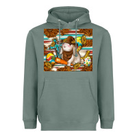 Sage western bunny Heavyweight Hoodie - TumblerDesignByShophia