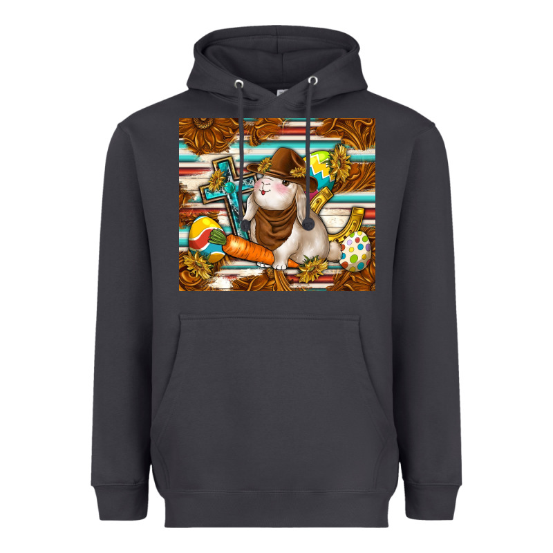 Western Bunny Heavyweight Hoodie by TumblerDesignByShophia | Teevron