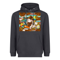 Smoke western bunny Heavyweight Hoodie - TumblerDesignByShophia