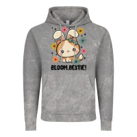 Cloud Rock bloom bestie cat Vintage Hoodie - MaliasSmallBusiness