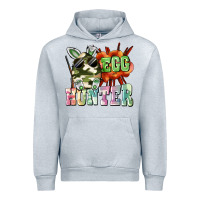 Heather Grey egg hunter Urban Hoodie - FaDigitalArtStudio