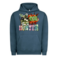 Pigment Midnight Navy egg hunter Urban Hoodie - FaDigitalArtStudio