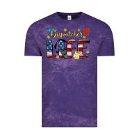 Cloud Purple dispatcher life Vintage Tee - MaliasSmallBusiness