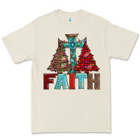 Bone cross and christmas trees Premium Tee - AdoDesignShop