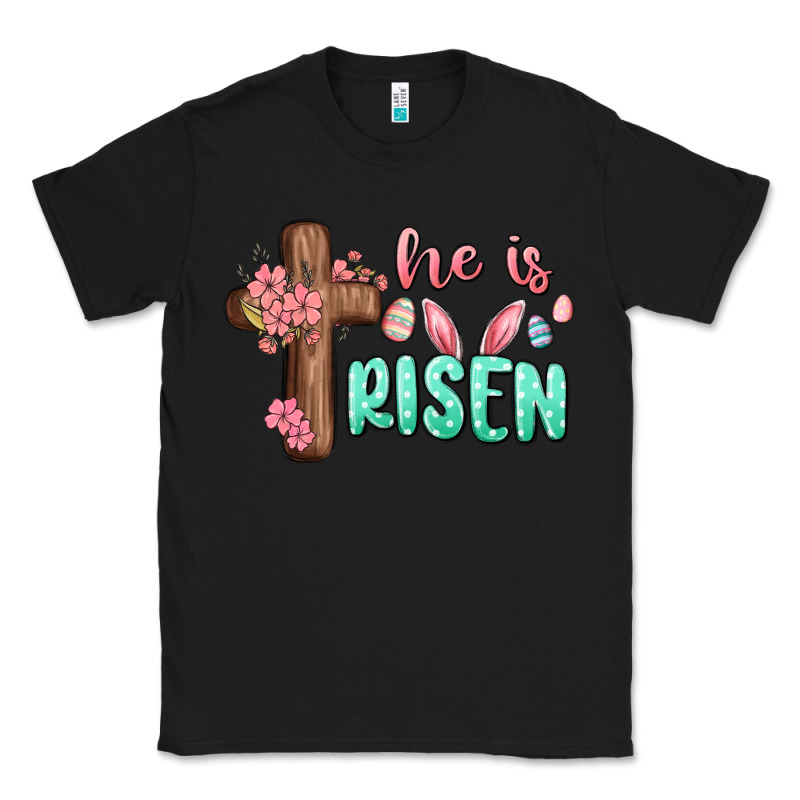 He Is Risen Classic Tee by MaliasSmallBusiness | Teevron