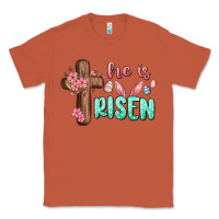 Copper he is risen Classic Tee - MaliasSmallBusiness