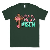 Sports Green he is risen Classic Tee - MaliasSmallBusiness