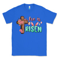 True Royal he is risen Classic Tee - MaliasSmallBusiness