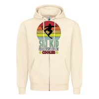 Sandshell ski kid like a regular kid but coolers Zipper Hoodie - Bettercallsaul