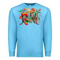 Ocean Blue cinco de mayo rn Premium Sweatshirt - CowGirlArtShop