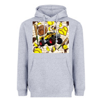 Heather Grey softball crusher Heavyweight Hoodie - TumblerDesignByShophia