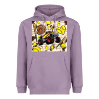 Lavender softball crusher Heavyweight Hoodie - TumblerDesignByShophia