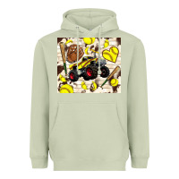 Matcha softball crusher Heavyweight Hoodie - TumblerDesignByShophia