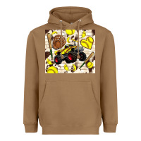 Toasted Coconut softball crusher Heavyweight Hoodie - TumblerDesignByShophia