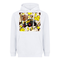 White softball crusher Heavyweight Hoodie - TumblerDesignByShophia