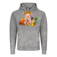 Cloud Rock fall pig Vintage Hoodie - RanaPortraitStore