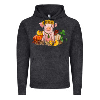 Vintage Arctic fall pig Vintage Hoodie - RanaPortraitStore