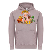 Vintage Zinc fall pig Vintage Hoodie - RanaPortraitStore