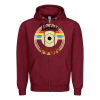 Burgundy Vintage 1960 Zipper Hoodie - Bettercallsaul