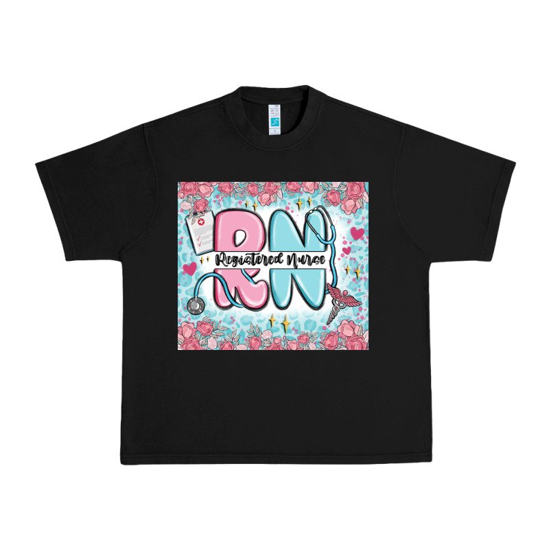 Registered Nurse Rn Urban Heavy Tee by MaliasSmallBusiness | Teevron